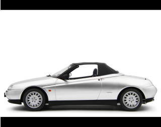 Alfa Romeo Spider 2.0 T.Spark 16V 1995 GRIGIO CHIARO MET. Laudoracing 1:18 Resinemodell (Türen, Motorhaube... nicht zu öffnen!)